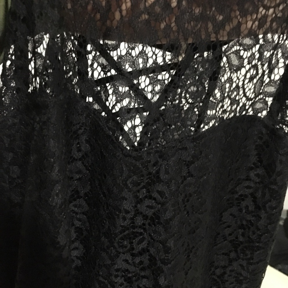 Candies Black Lace Sweetheart, lined dress 👗